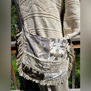 Beautiful handmade crossbody bag